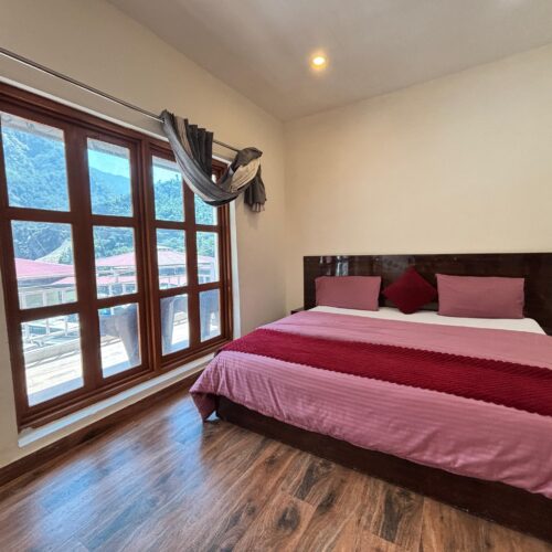 Superior double bed rooms with balcony River view